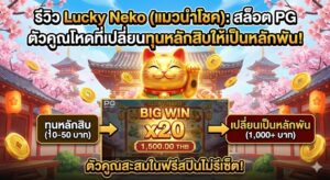รีวิว Lucky Neko (แมวนำโชค)