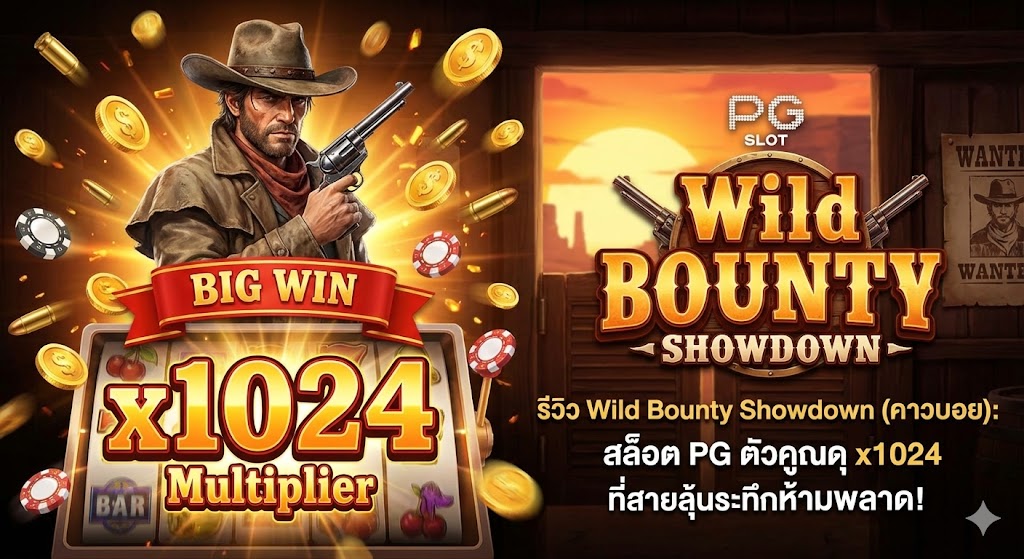 รีวิว Wild Bounty Showdown (คาวบอย)