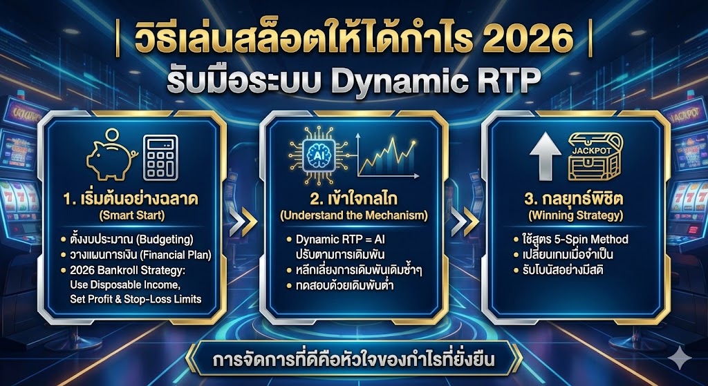 วิธีเล่นสล็อตให้ได้กำไรในปี 2026