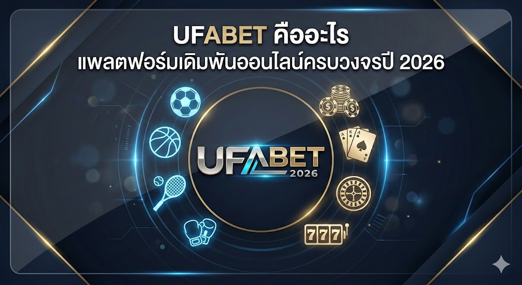 UFABET คืออะไร แพลตฟอร์มเดิมพันออนไลน์ครบวงจรปี 2026