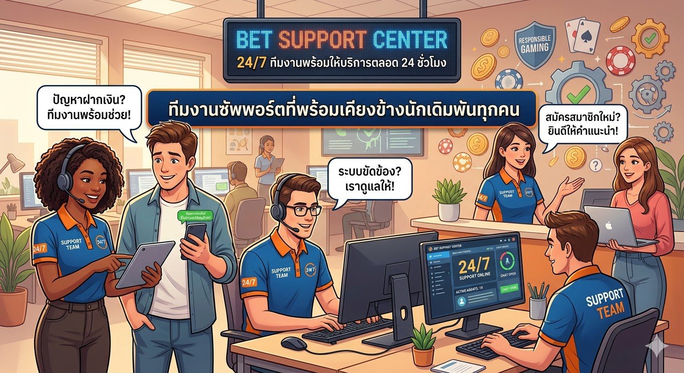 ทีมงานบริการลูกค้า GU899 พร้อมตอบคำถามและให้ความช่วยเหลือตลอด 24 ชั่วโมง